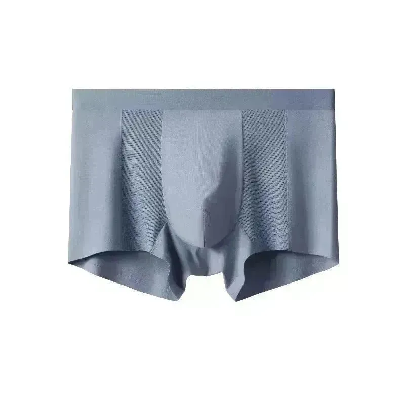 Seamless Breathable Modal Spandex Men's Boxer Briefs Underwear
