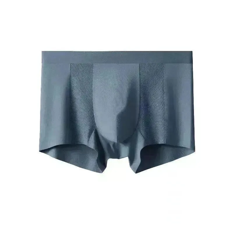Seamless Breathable Modal Spandex Men's Boxer Briefs Underwear