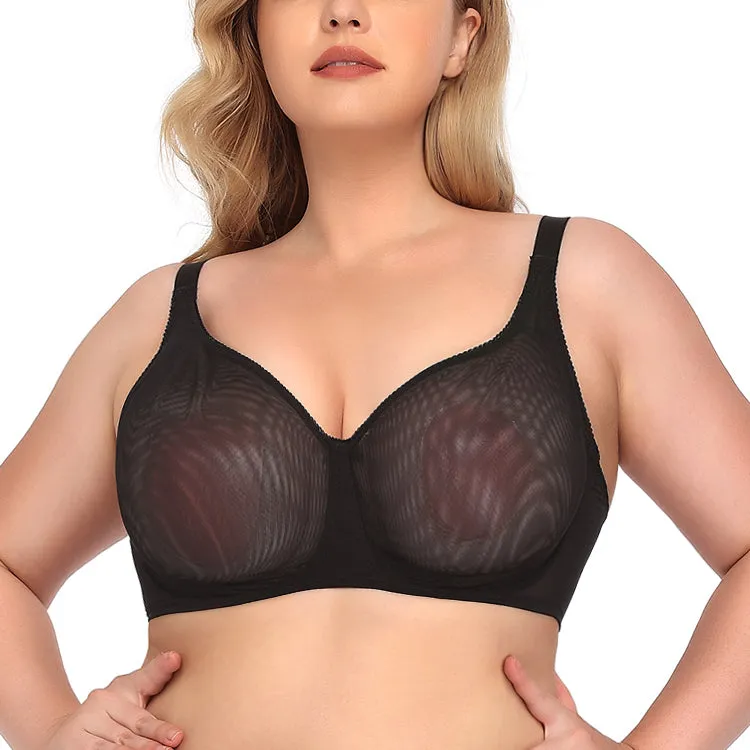 Sexy Ultra-thin Plus Size Bra
