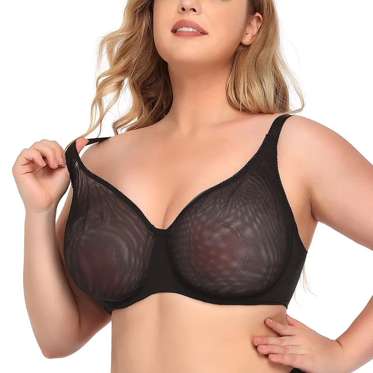 Sexy Ultra-thin Plus Size Bra
