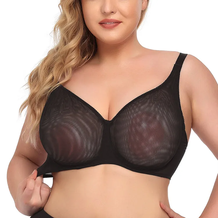 Sexy Ultra-thin Plus Size Bra
