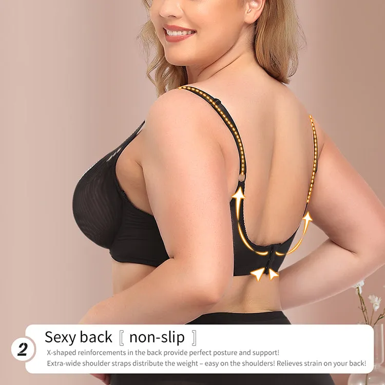 Sexy Ultra-thin Plus Size Bra