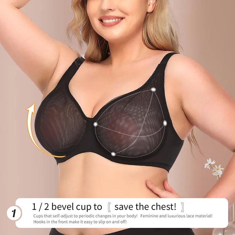 Sexy Ultra-thin Plus Size Bra