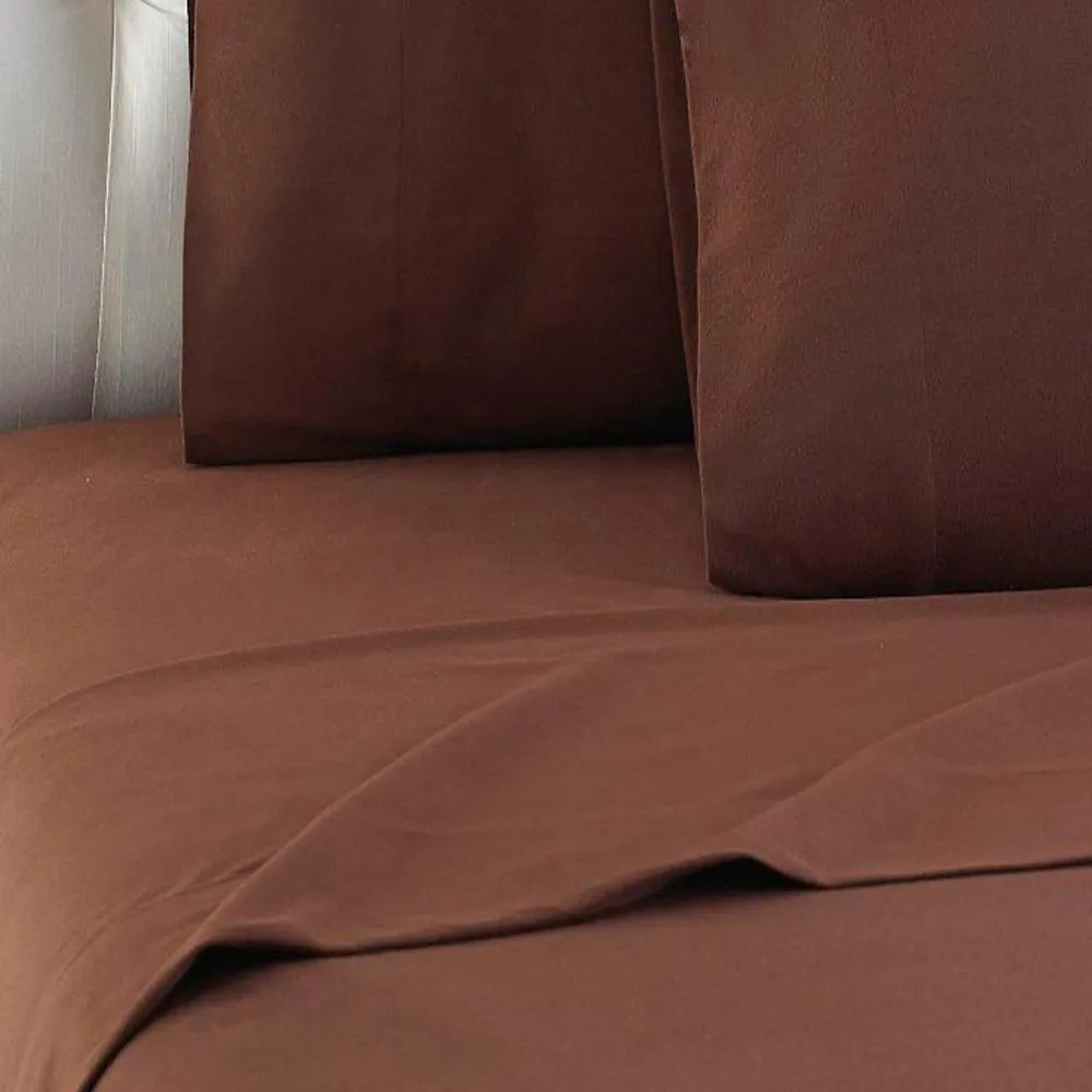Shavel Micro Flannel High Quality Sheet Set Flat/Fitted Sheet and Pillowcases