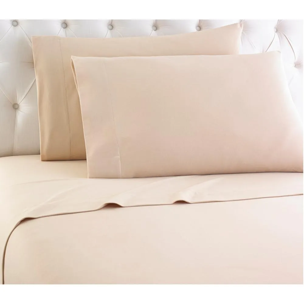 Shavel Micro Flannel High Quality Sheet Set Flat/Fitted Sheet and Pillowcases