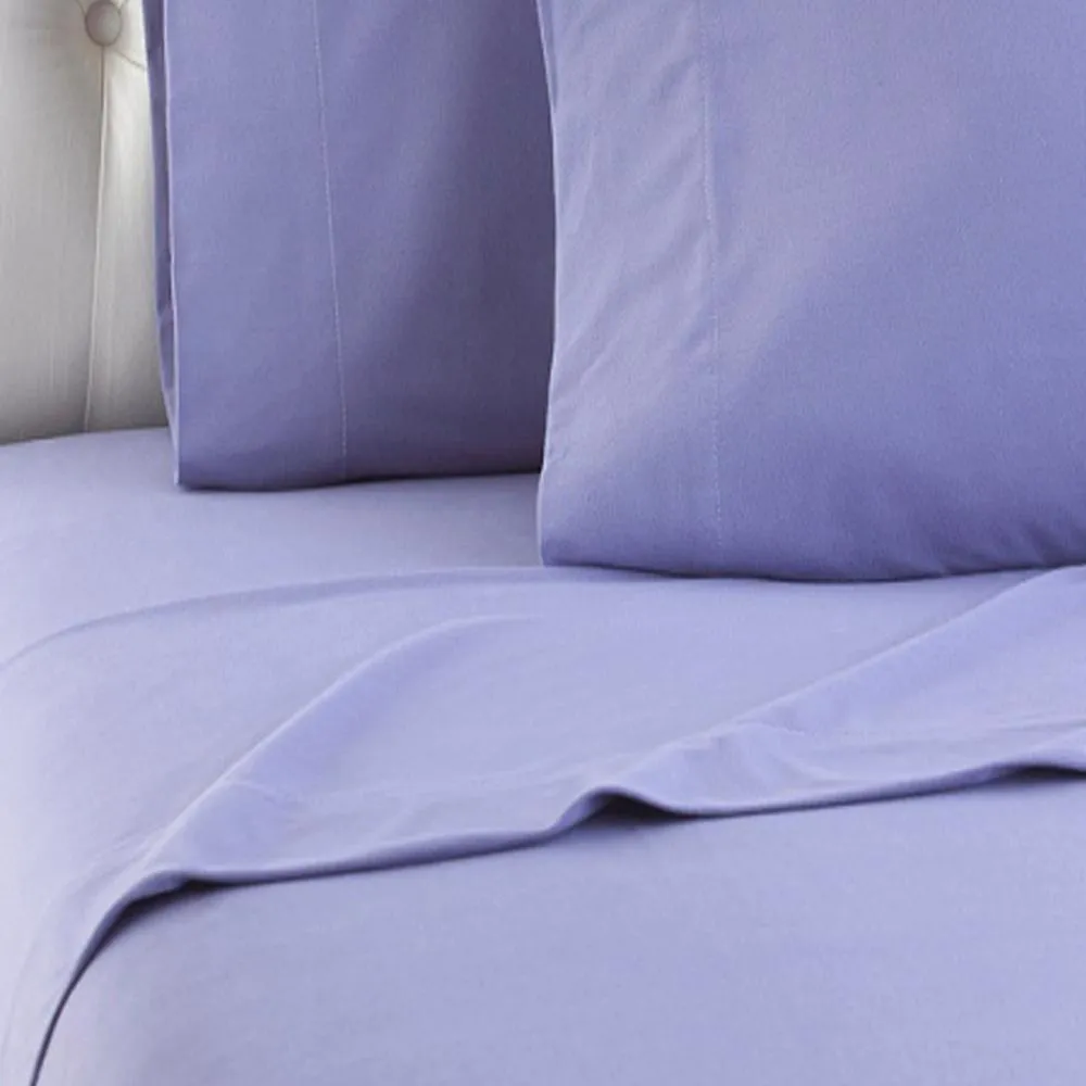 Shavel Micro Flannel High Quality Sheet Set Flat/Fitted Sheet and Pillowcases