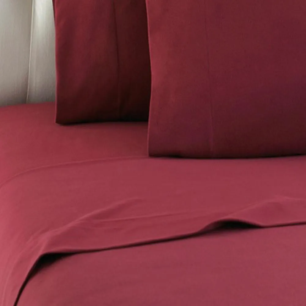 Shavel Micro Flannel High Quality Sheet Set Flat/Fitted Sheet and Pillowcases