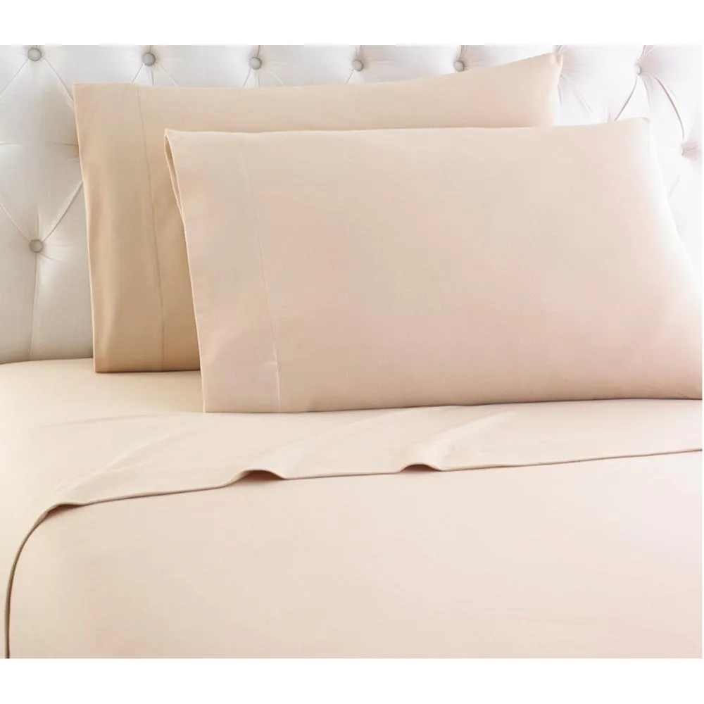 Shavel Micro Flannel High Quality Sheet Set Flat/Fitted Sheet and Pillowcases