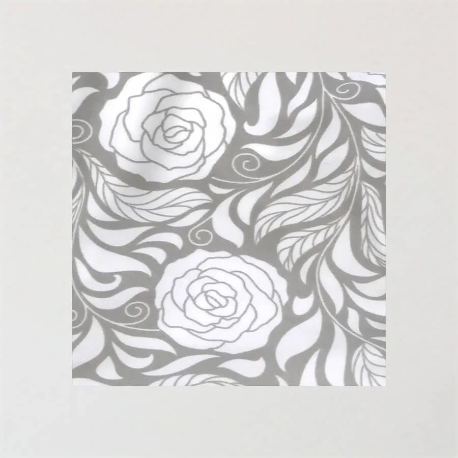 Signature Print Full Brief - White Ice Rose