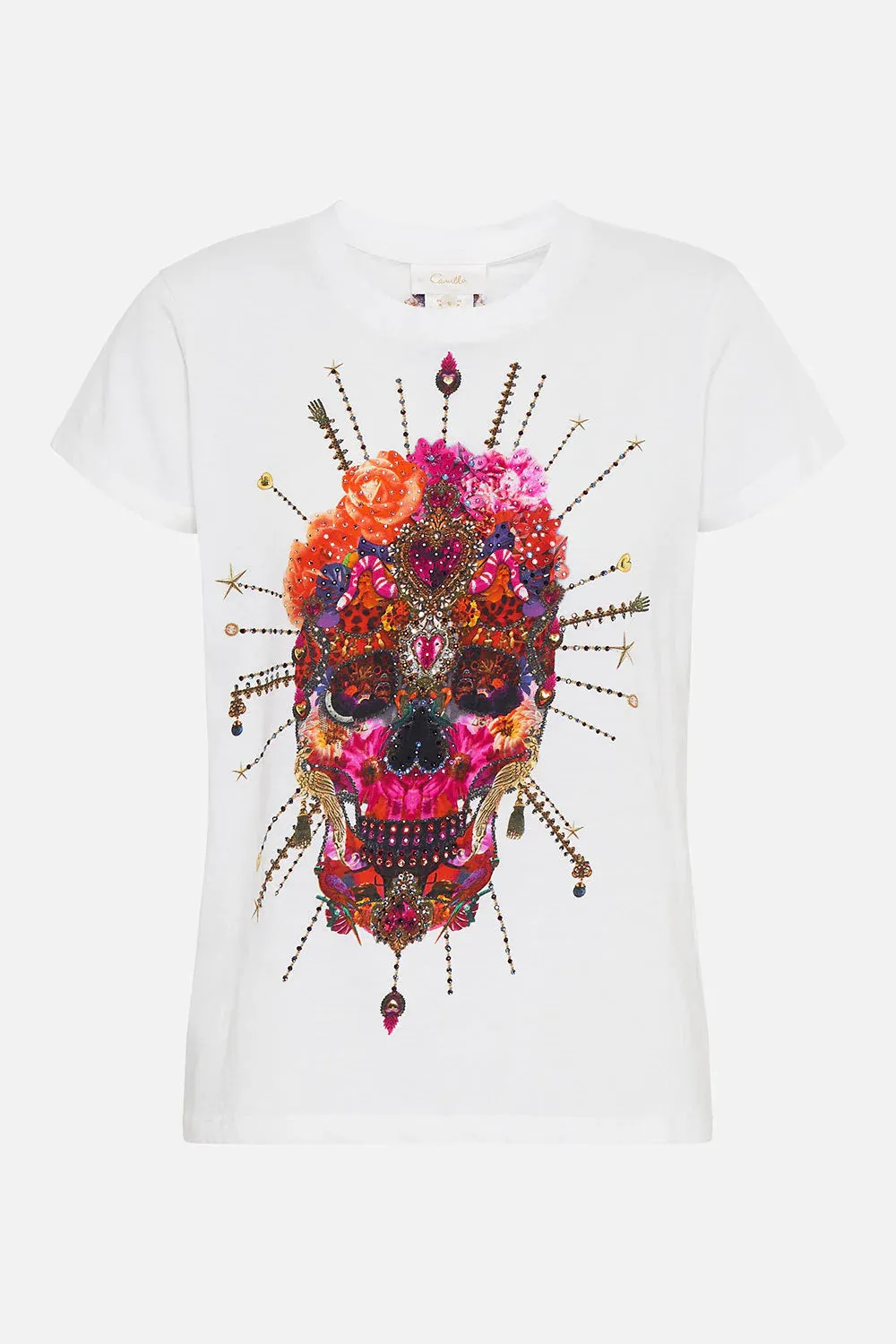 Slim Fit Round Neck T Shirt - Reign of Roses