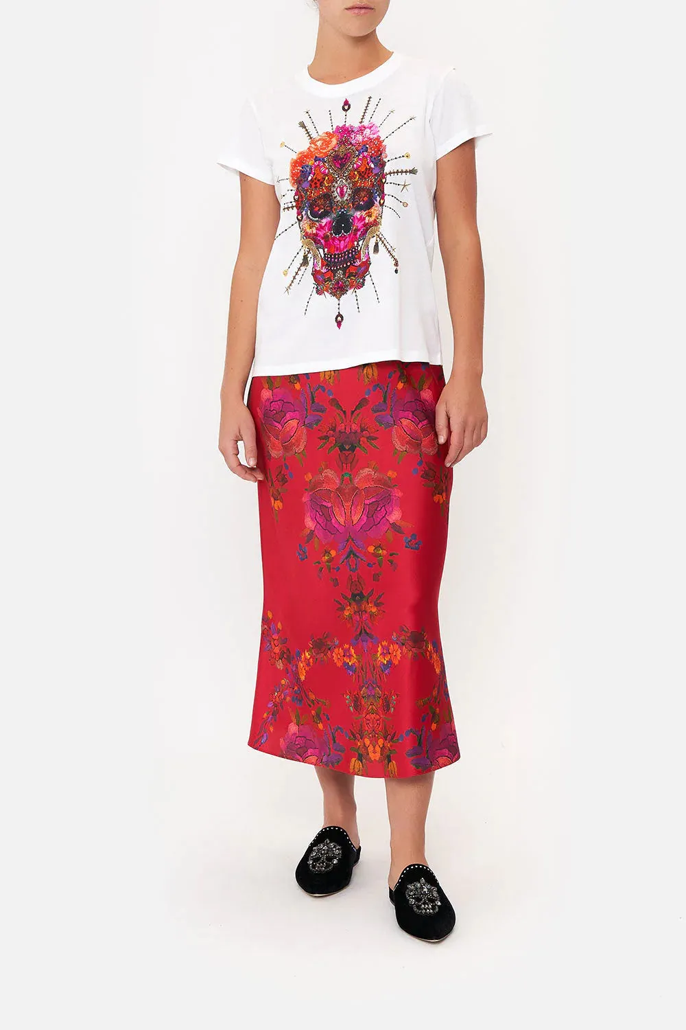 Slim Fit Round Neck T Shirt - Reign of Roses