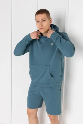 Sofa Killer men lounge wear with shorts blue Stone