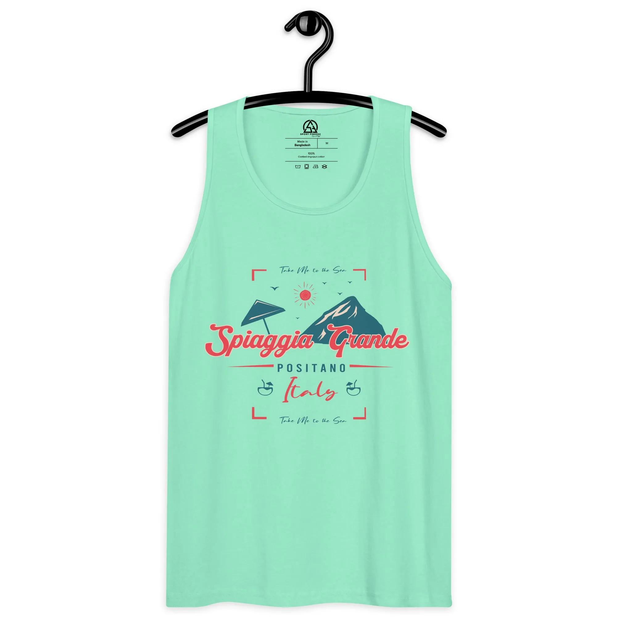 Spiaggia Grande Men’s premium tank top