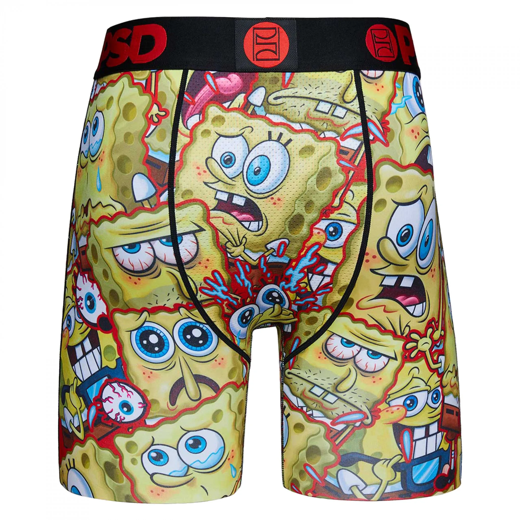 SpongeBob SquarePants Krusty Bob Collage PSD Boxer Briefs