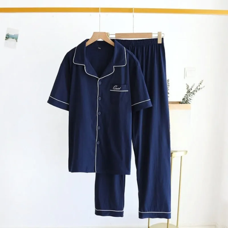 Summer Couple Pajamas Two-Piece