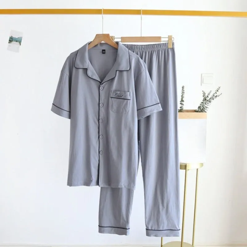 Summer Couple Pajamas Two-Piece