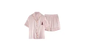 Summer Short-sleeved Couple Pajamas