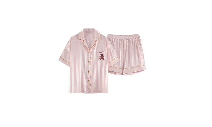 Summer Short-sleeved Couple Pajamas