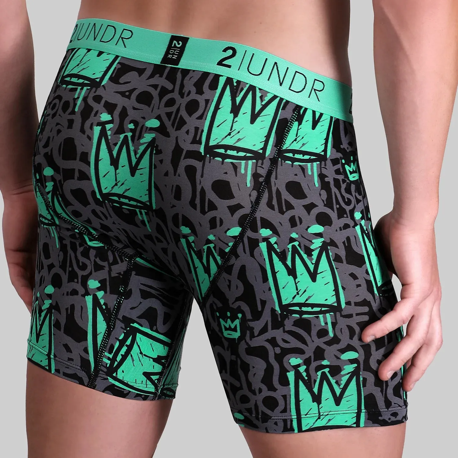 Swing Shift Boxer Brief - Crowns