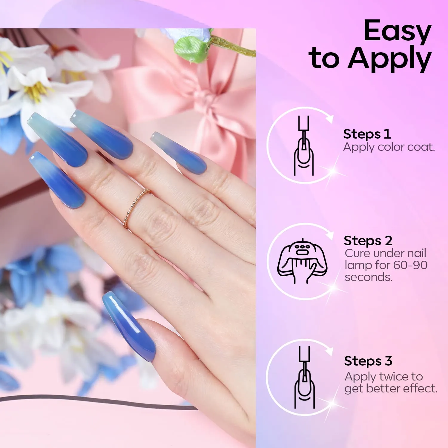 The Mystery of the Galaxy - 6 Colors Gel Nail Polish Kit