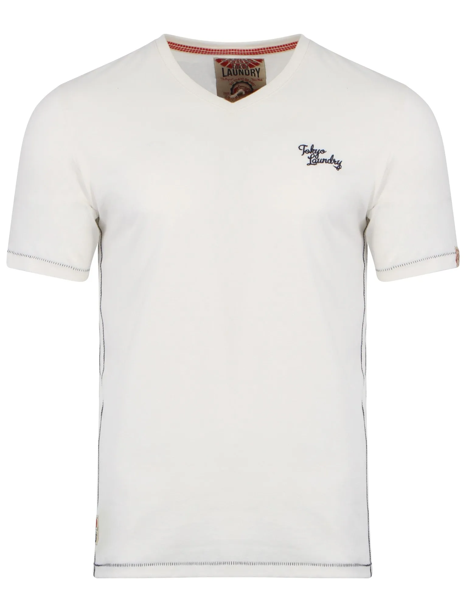 Tokyo Laundry Ashton Cream Cotton T-Shirt