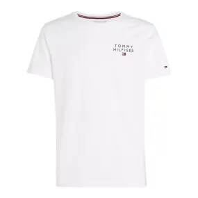 Tommy Hilfiger Men's Logo Short Sleeve T-Shirt - White