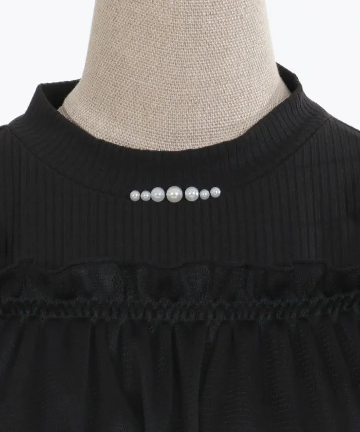 Tulle Camisole Set Pullover