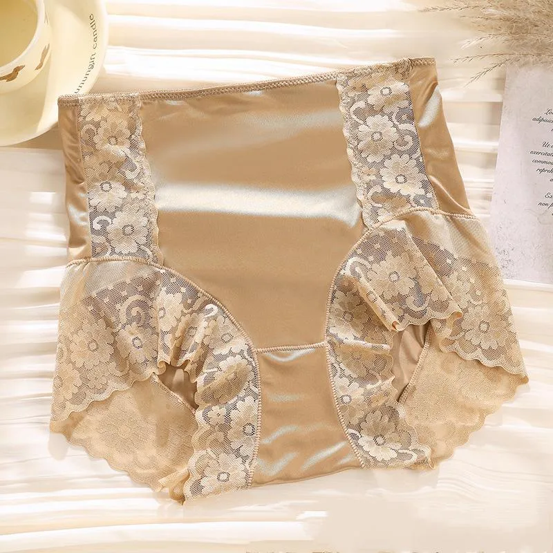 Tummy Shaping Lace Gynecological Panties