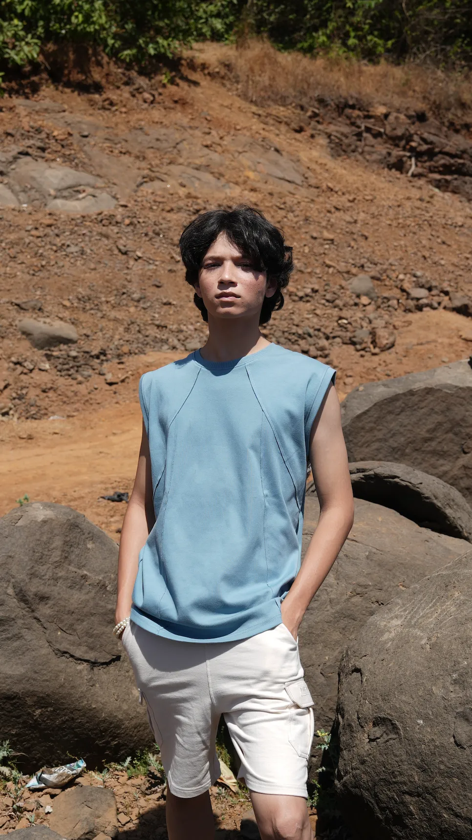 Vest in Blue
