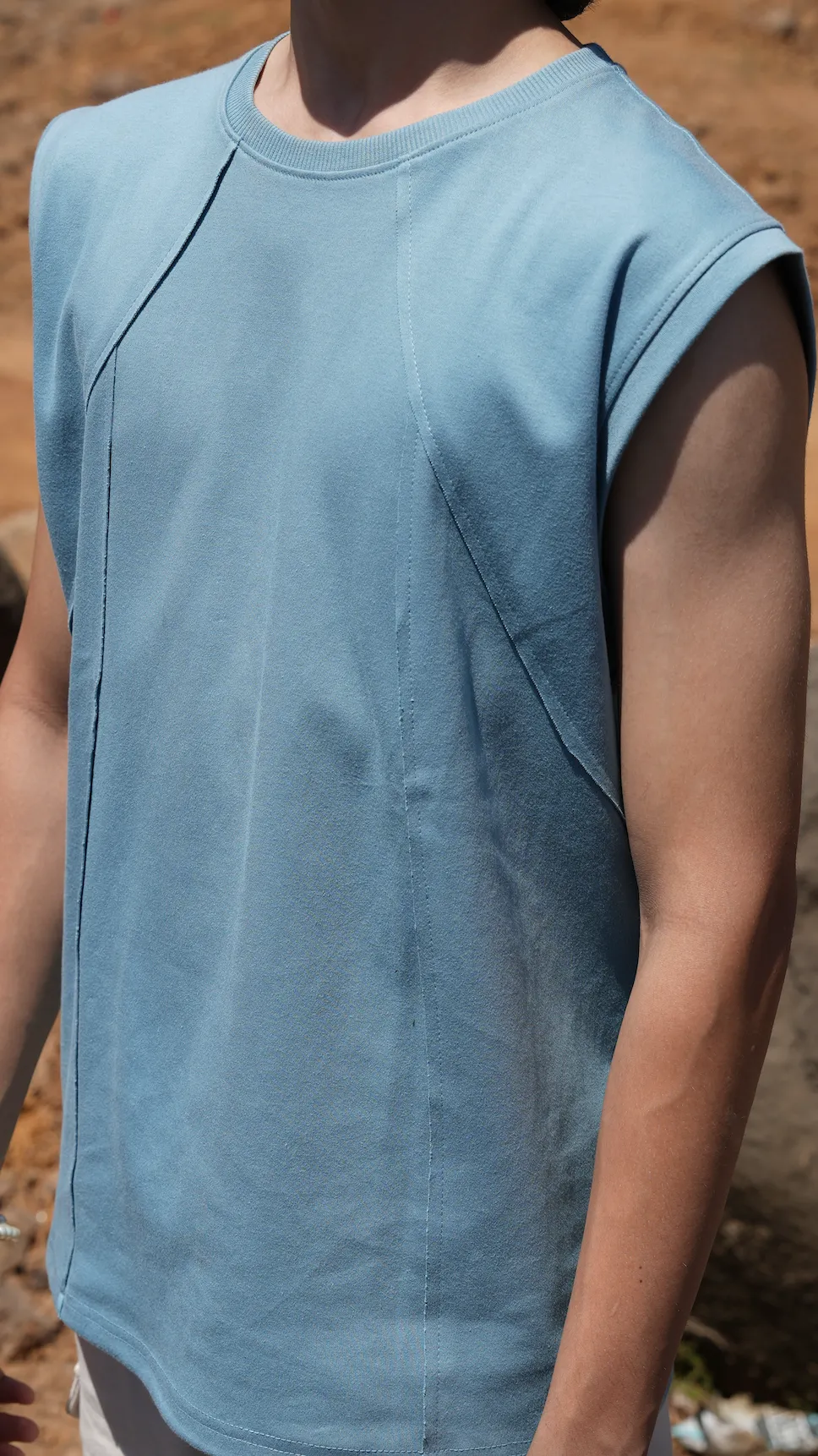 Vest in Blue