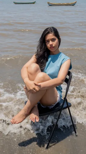 Vest in Blue