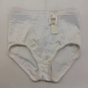 Vintage White Nylon Partners Intimates Women's Panties Large NWT