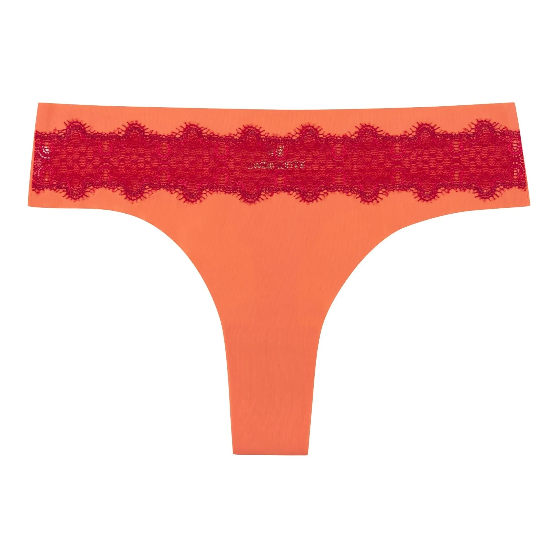 VIP Thong with Contrast Lace