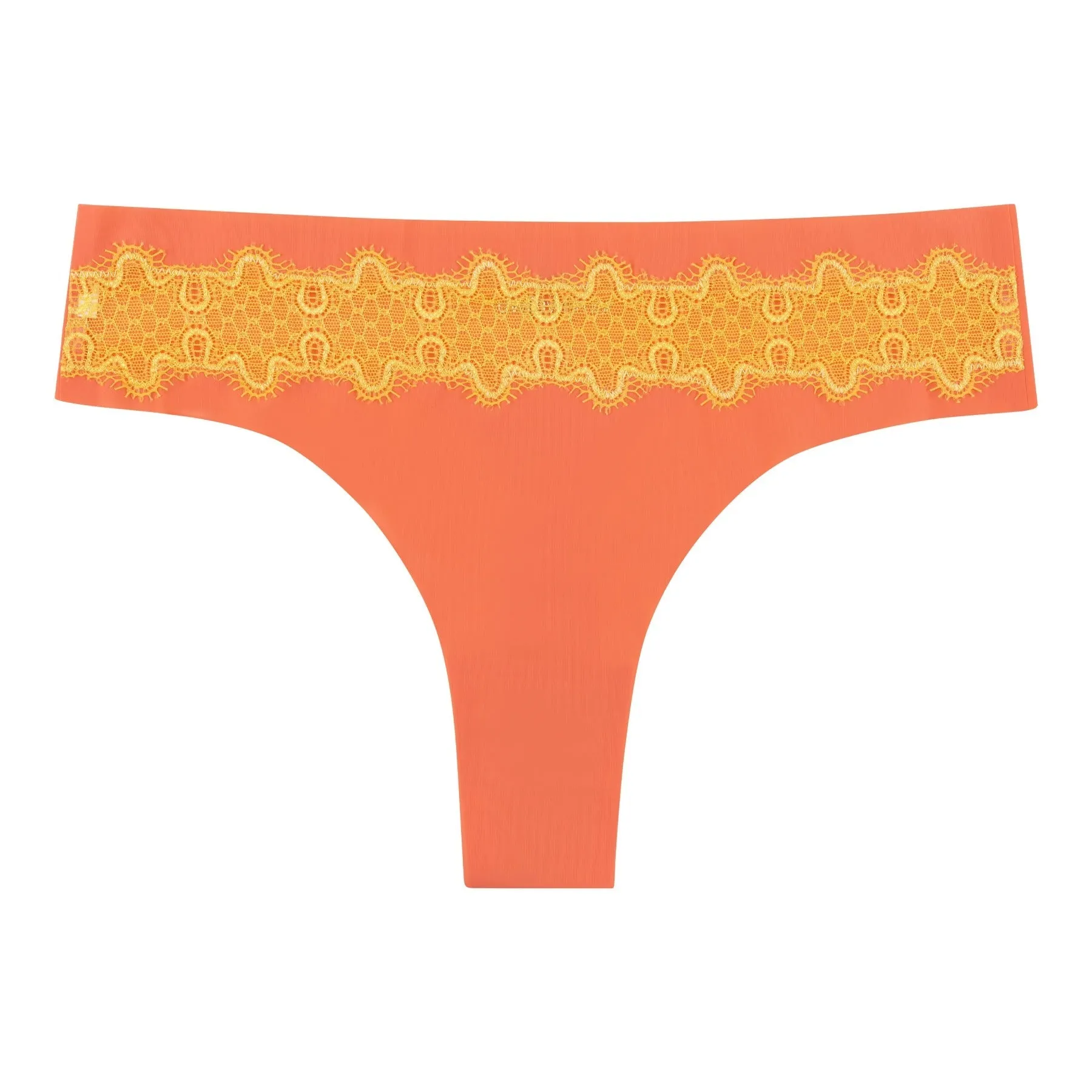 VIP Thong with Contrast Lace