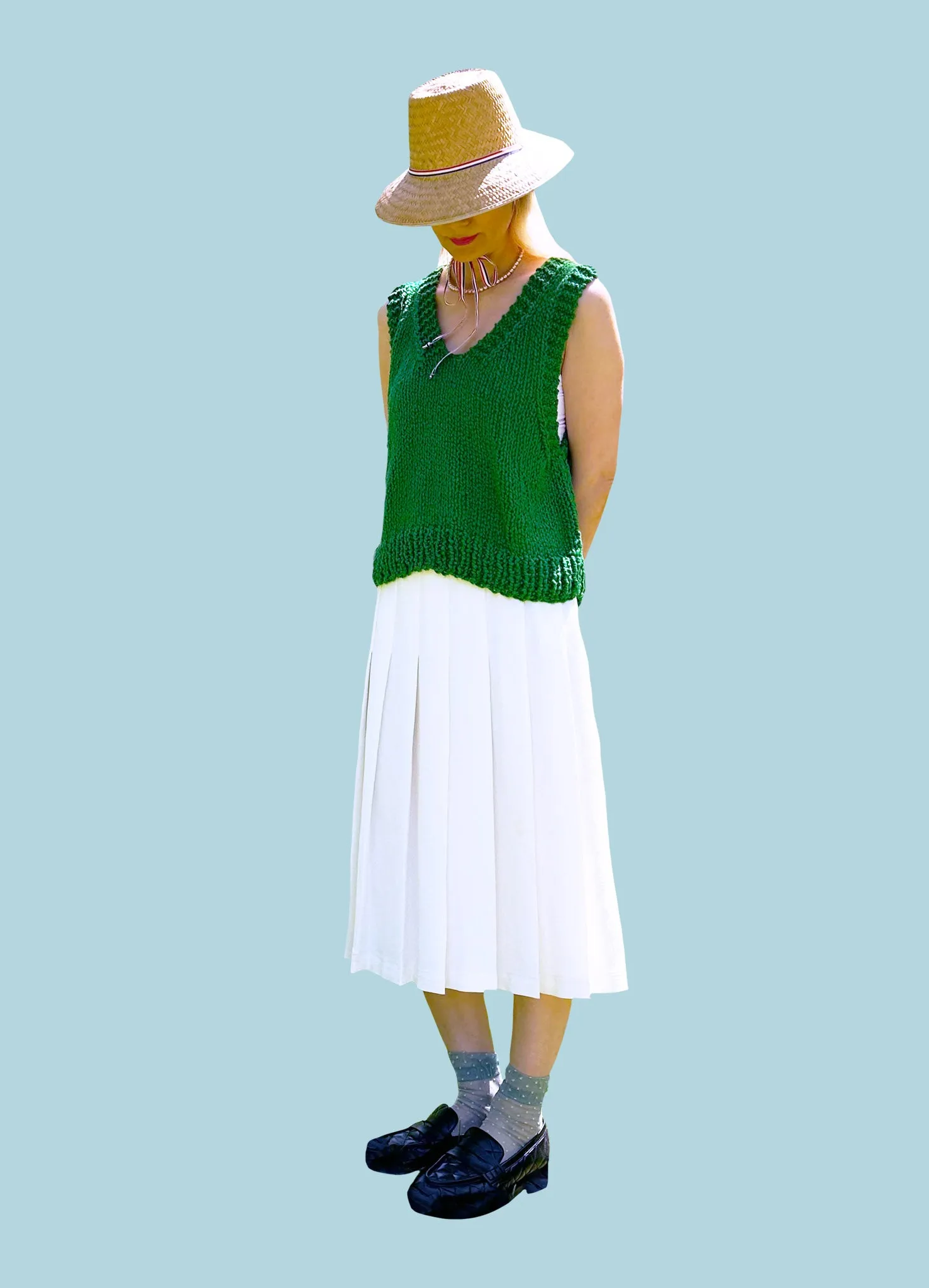 Weekend Top PATTERN- Summer yarn