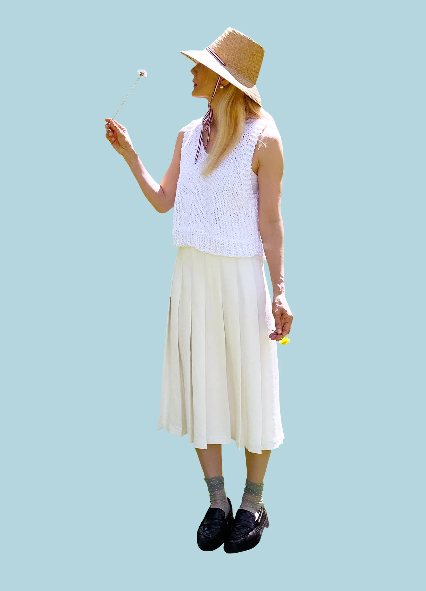 Weekend Top PATTERN- Summer yarn