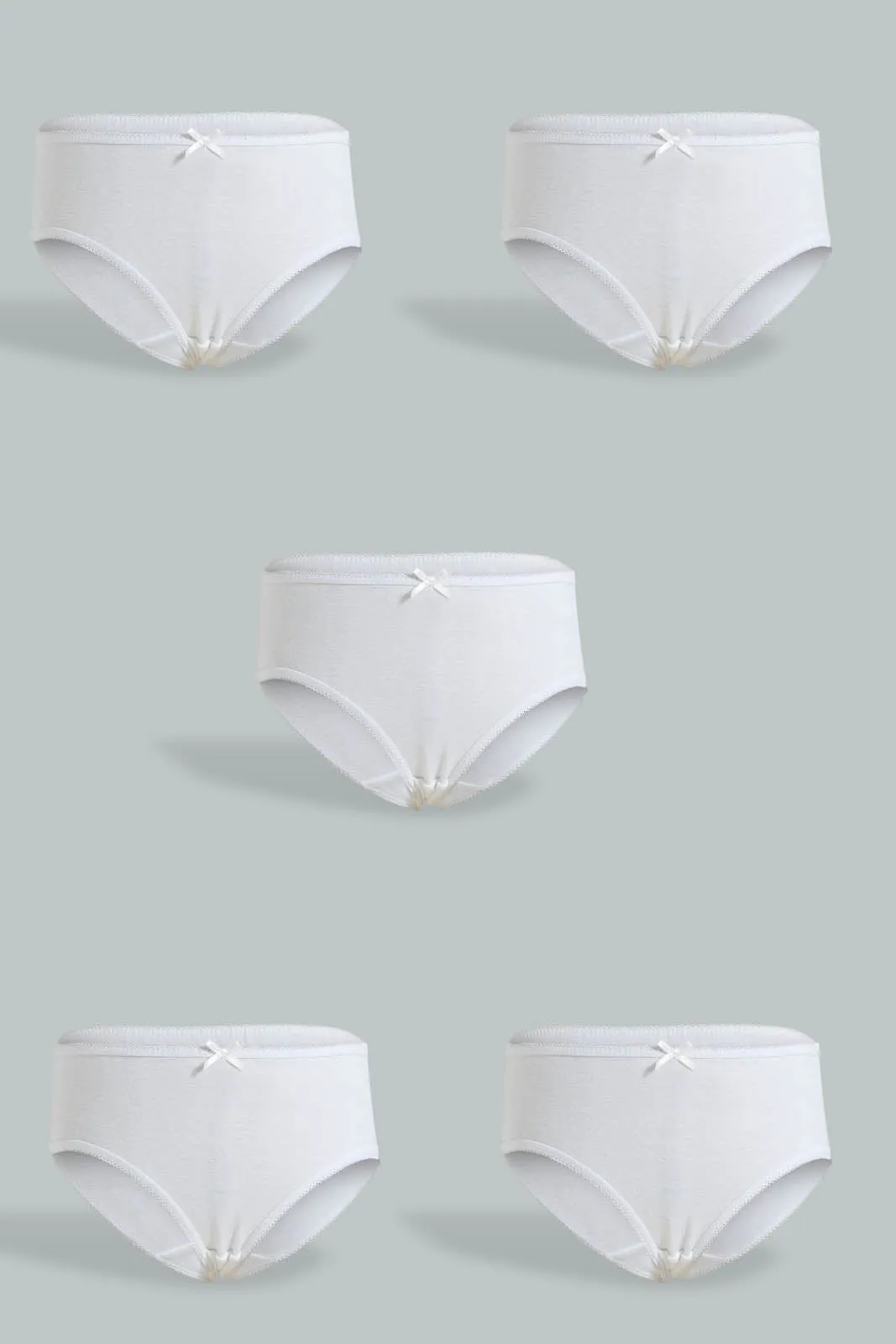 White Boxer Briefs (Pack Of 5)