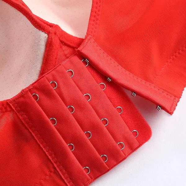 Wire-Free Push-Up Vest Bra