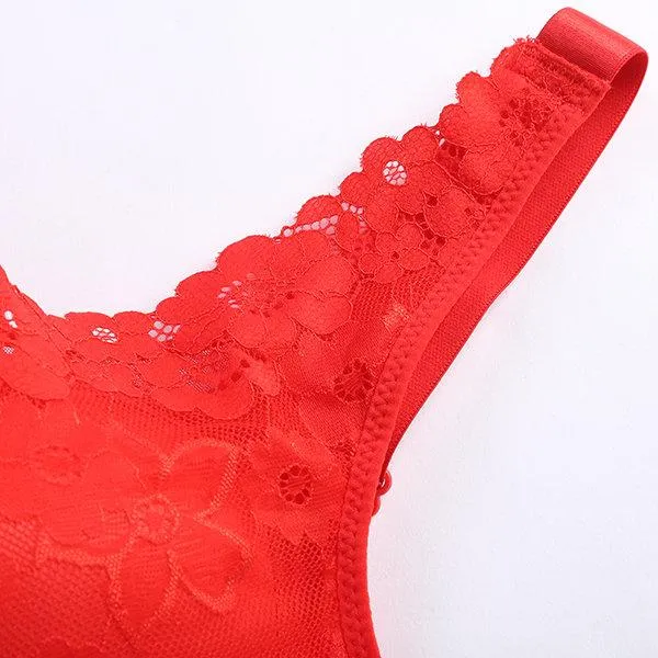 Wire-Free Push-Up Vest Bra