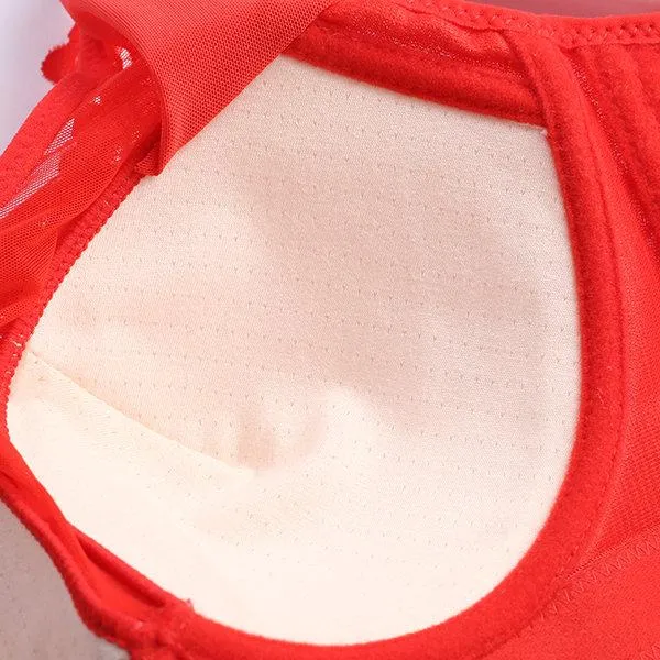 Wire-Free Push-Up Vest Bra