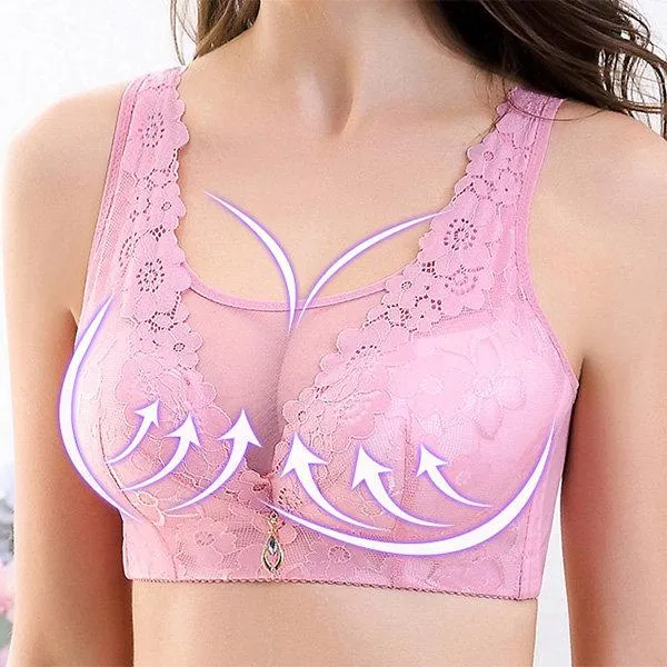 Wire-Free Push-Up Vest Bra