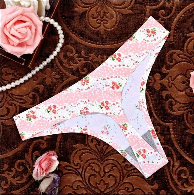 Women Underwear Invisible Seamless T Panties G-String Female Sexy Thongs Intimates Ultrathin Lingerie Ladies 1pcs/lot dzk06