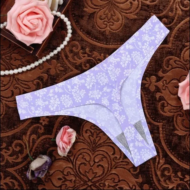 Women Underwear Invisible Seamless T Panties G-String Female Sexy Thongs Intimates Ultrathin Lingerie Ladies 1pcs/lot dzk06