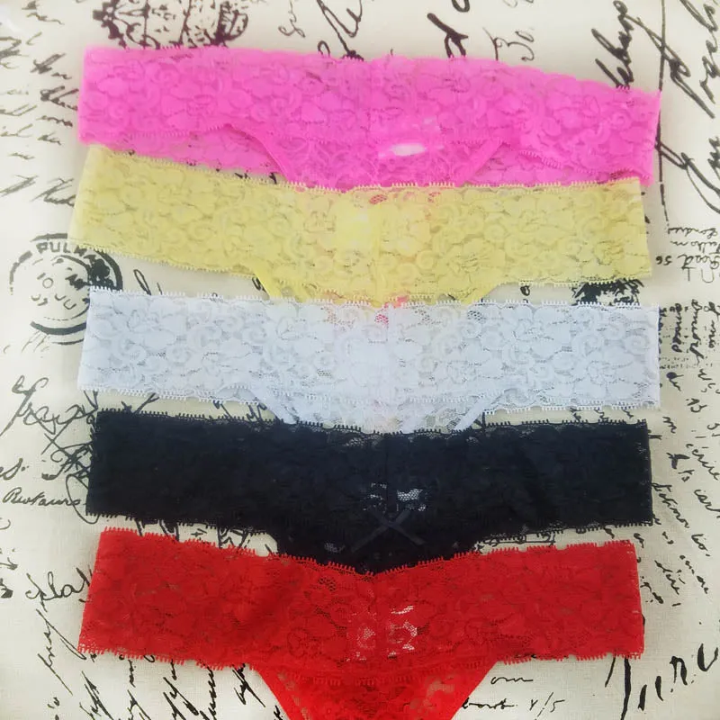 Women's Adjusted Lace G-Thongs