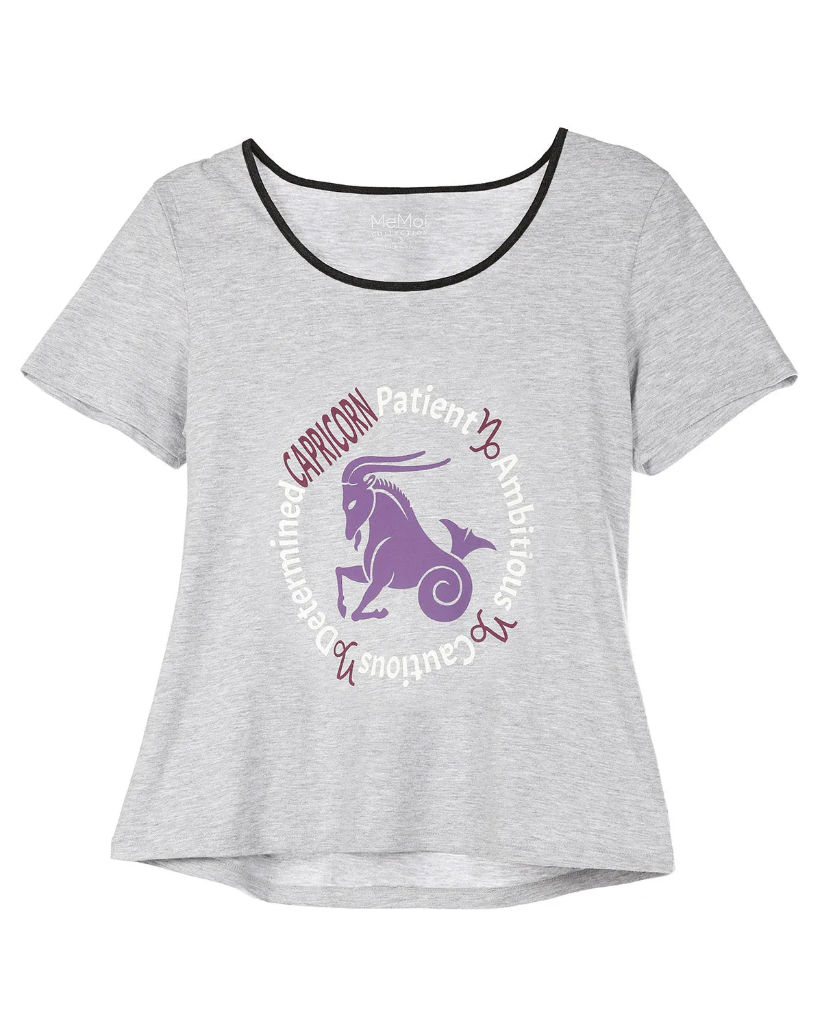 Women’s Capricorn Zodiac Sign PJ Short Set
