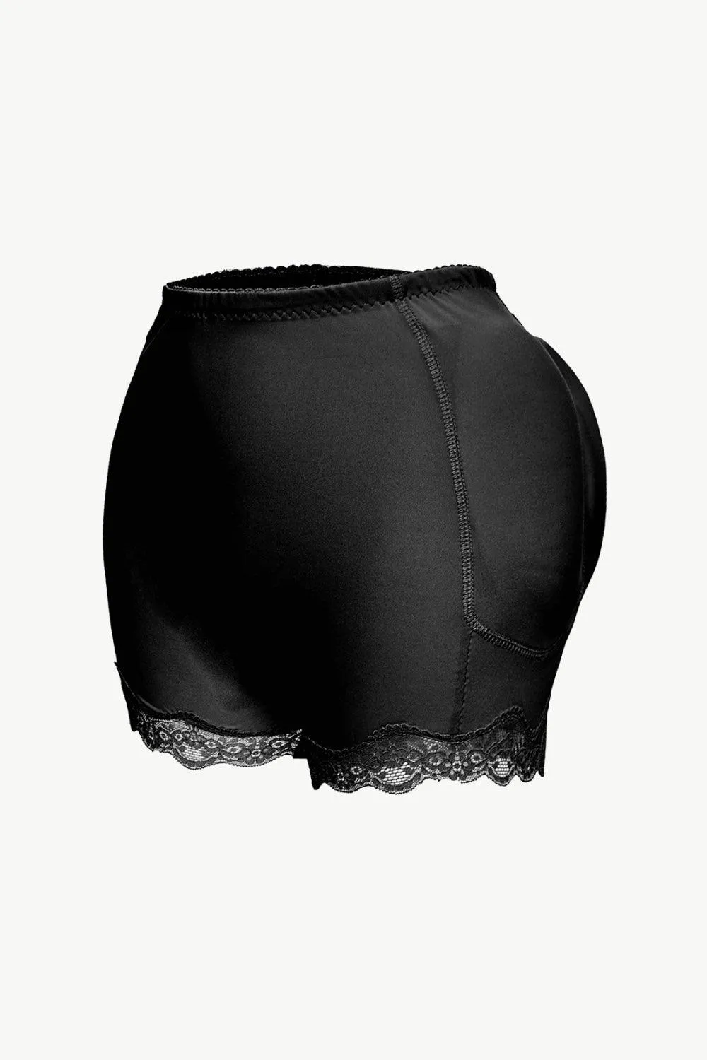 Womens Full Size Lace Trim Shaping Shorts