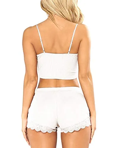 Women's Pyjama Sets Sexy Sleepwear Summer Pjs