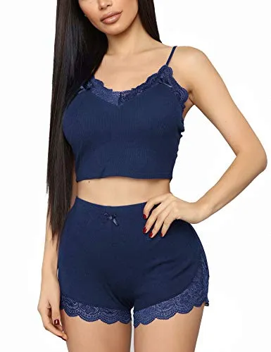 Women's Pyjama Sets Sexy Sleepwear Summer Pjs