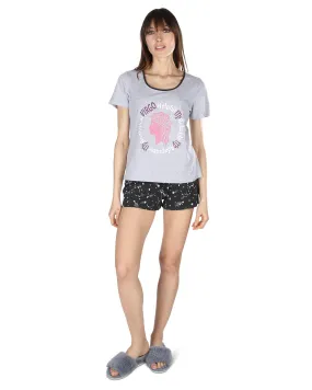 Women's Virgo Zodiac Sign PJ Short Set