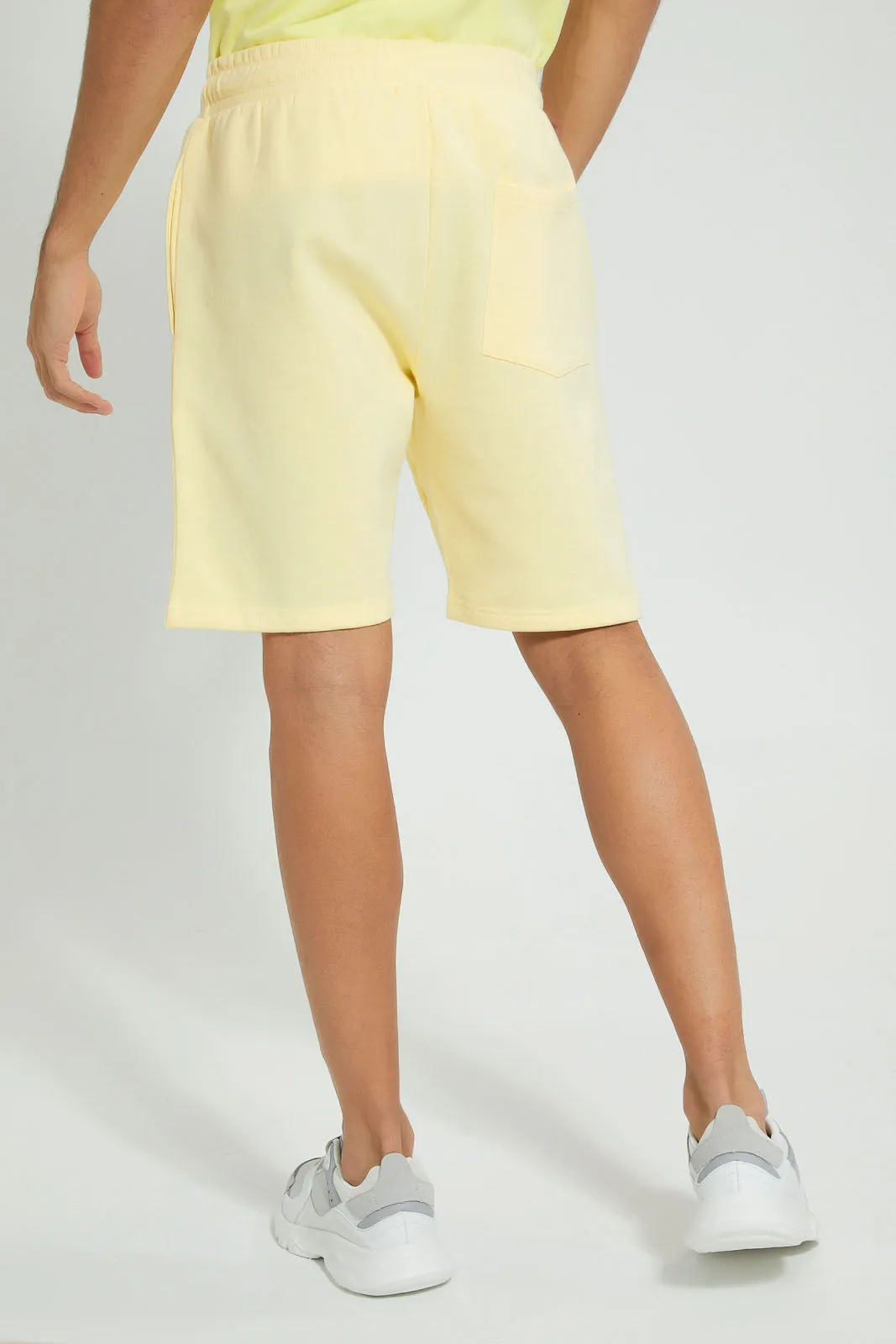 Yellow Loungewear Shorts